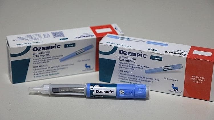 Ozempic, embalagem