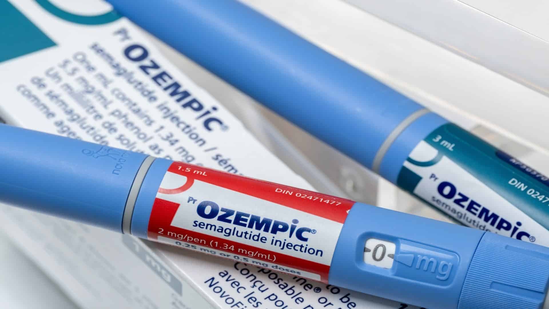 Ozempic, embalagem